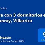 Casa Con 3 Dormitorios En Licanray, Villarrica